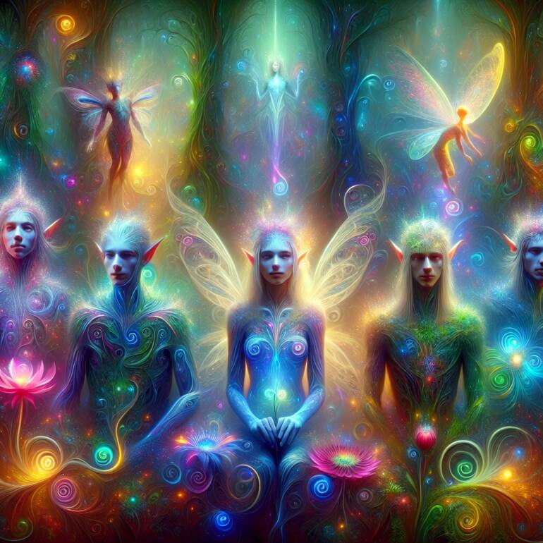 Dlaczego DMT prowadzi do doświadczania bytów i elfów?