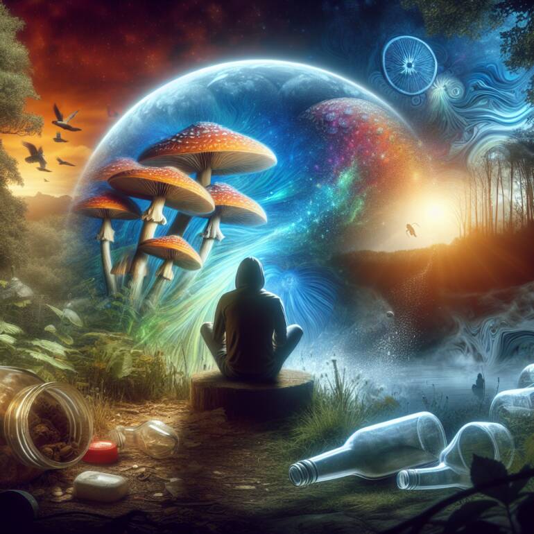 Grzyby psylocybinowe mogą zrewolucjonizować terapię alkoholizmu.