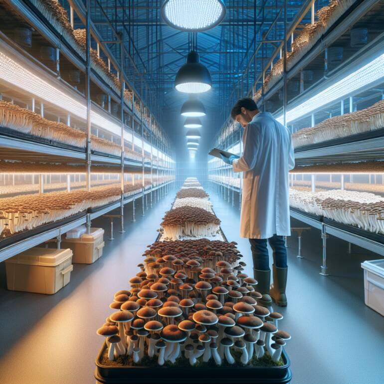 Jak funkcjonuje największa hodowla grzybów psylocybinowych?