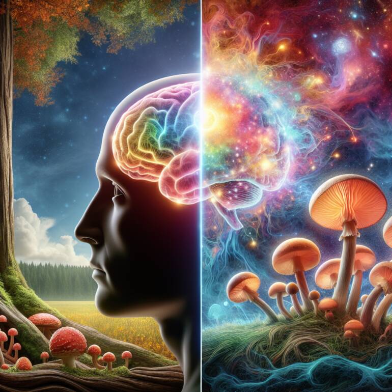 Jak grzyby halucynogenne wpływają na mózg człowieka