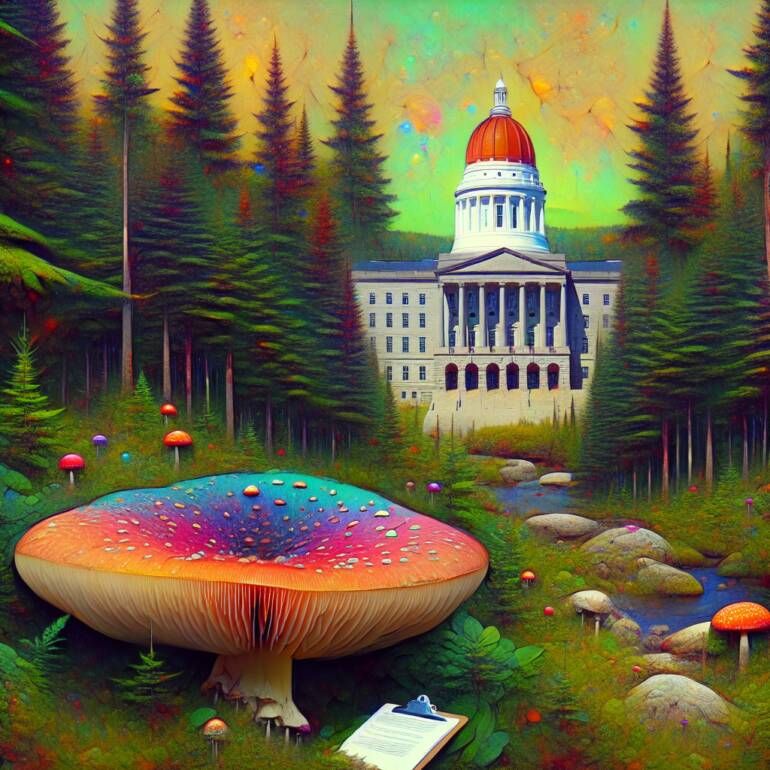 Maine bada 'magiczne grzyby’, lecz potrzebne są fundusze