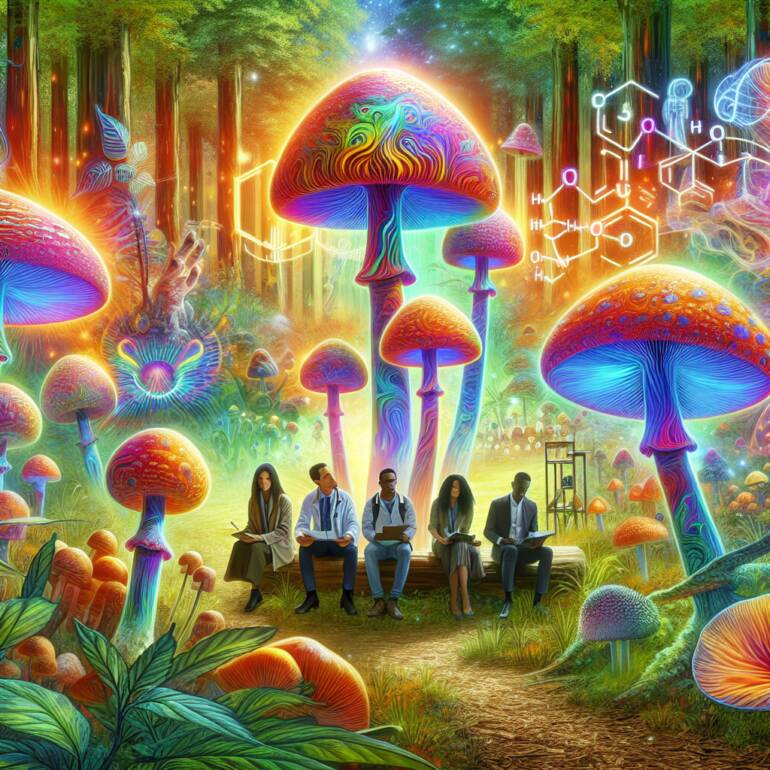 Psychedeliczne grzyby uznawane za legalne zawierają nielegalne substancje halucynogenne