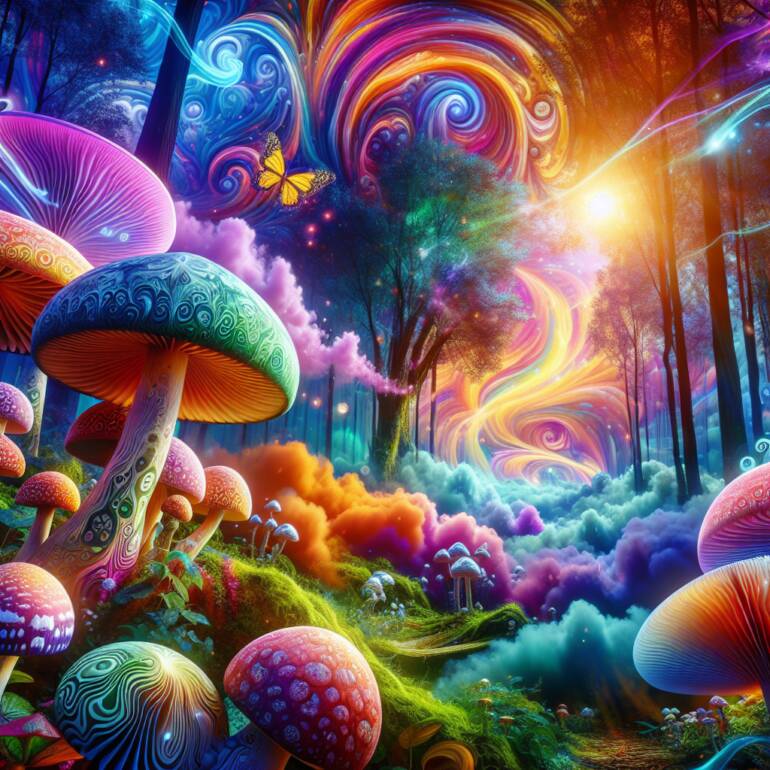 Psylocybina staje się najpopularniejszym psychodelikiem w USA.