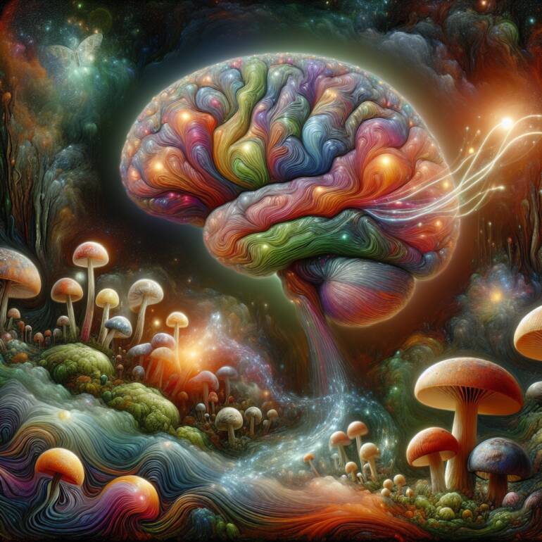 Psylocybina zaburza sieć neuronową, generując doświadczenie psychodeliczne