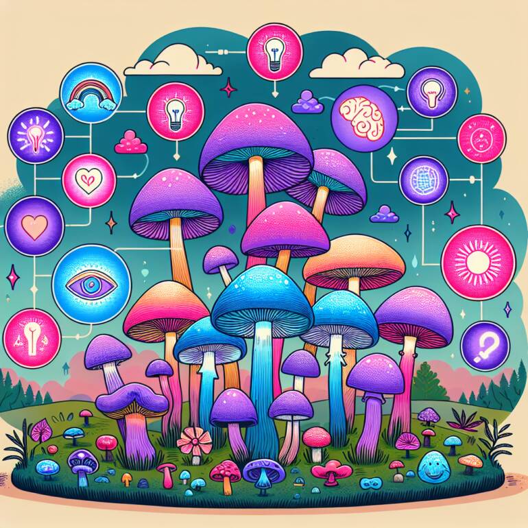 Skutki uboczne psylocybiny mogą obejmować nudności, lęki i zmiany nastroju.