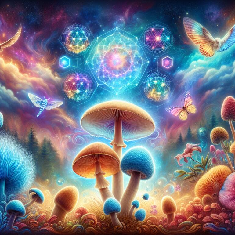 Zwiększ swoje może świadome dzięki psilocybinie, Lion’s Mane i niacynie
