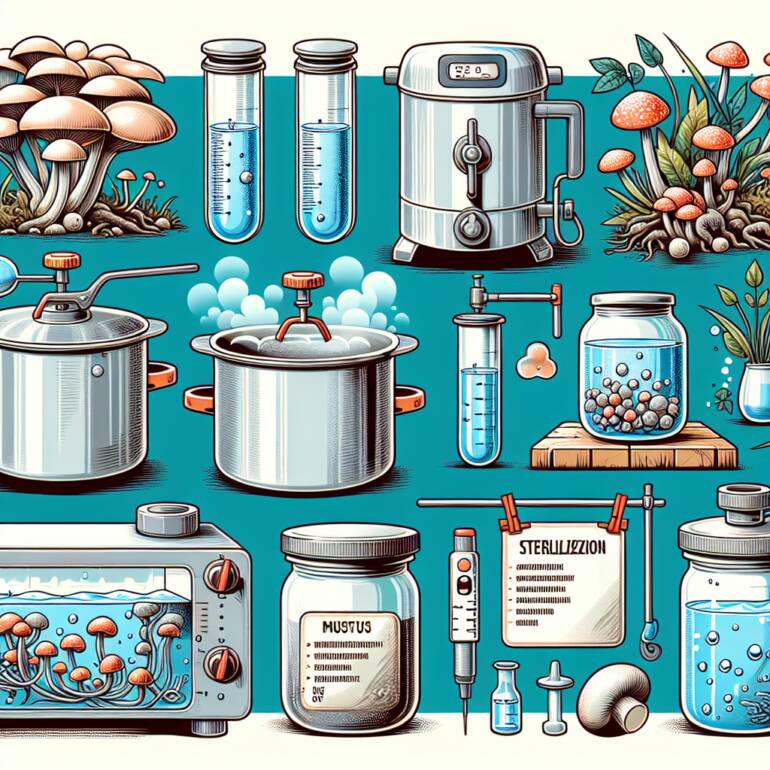 Bezpieczne i skuteczne techniki sterylizacji w hodowli grzybów