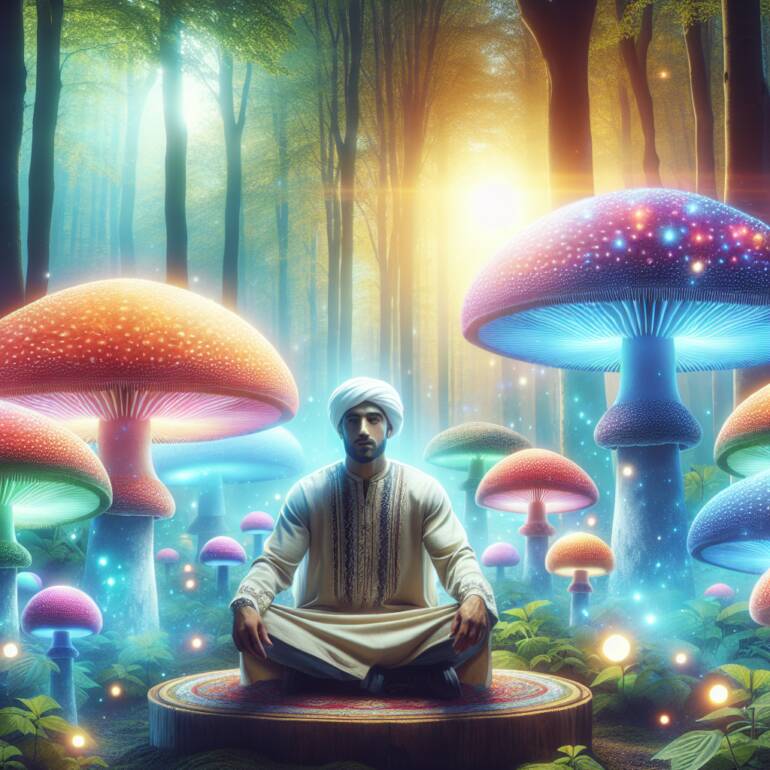 Grzyby halucynogenne mogą leczyć problemy z ciałem