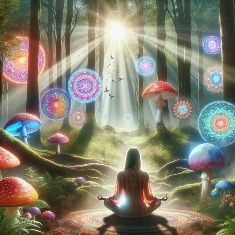 Harmonizacja psylocybiny z duchowymi praktykami jako nowe podejście