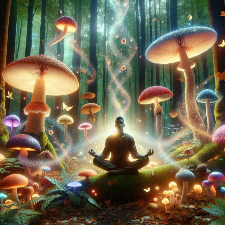 Nowoczesne metody duchowego rozwoju z wykorzystaniem grzybów halucynogennych