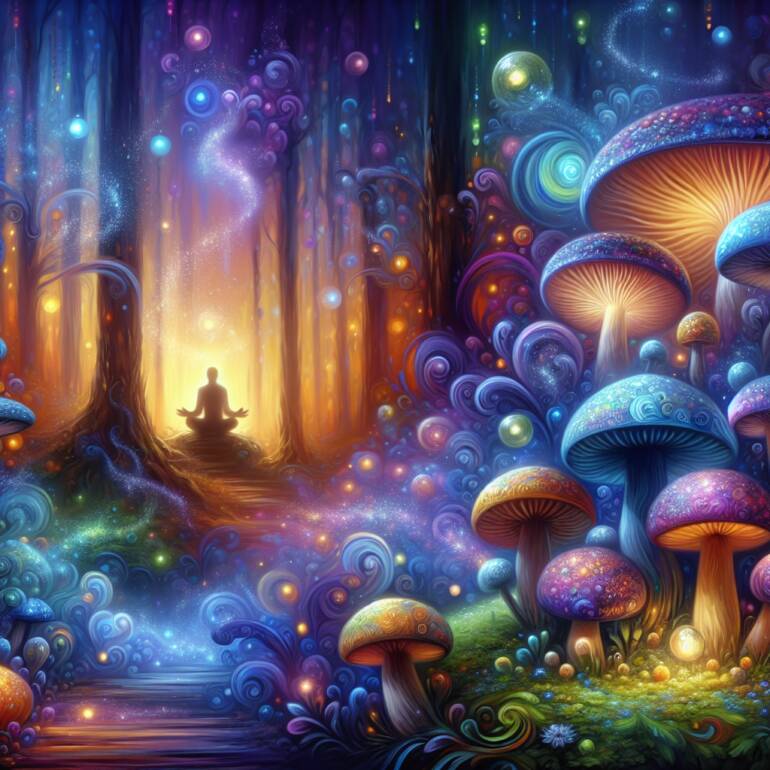 Odkrywając duchowe doznania związane z grzybami halucynogennymi