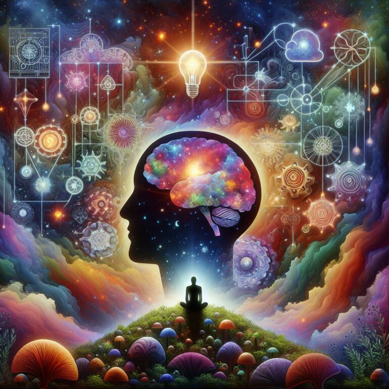 Odkrywanie kreatywności i rozwiązywania problemów dzięki psylocybinie