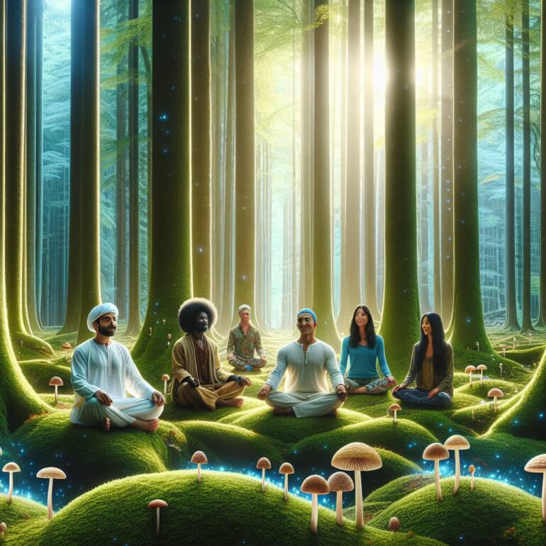 Odkrywanie terapeutycznych właściwości psilocybiny podczas weekendu Sam Altmana