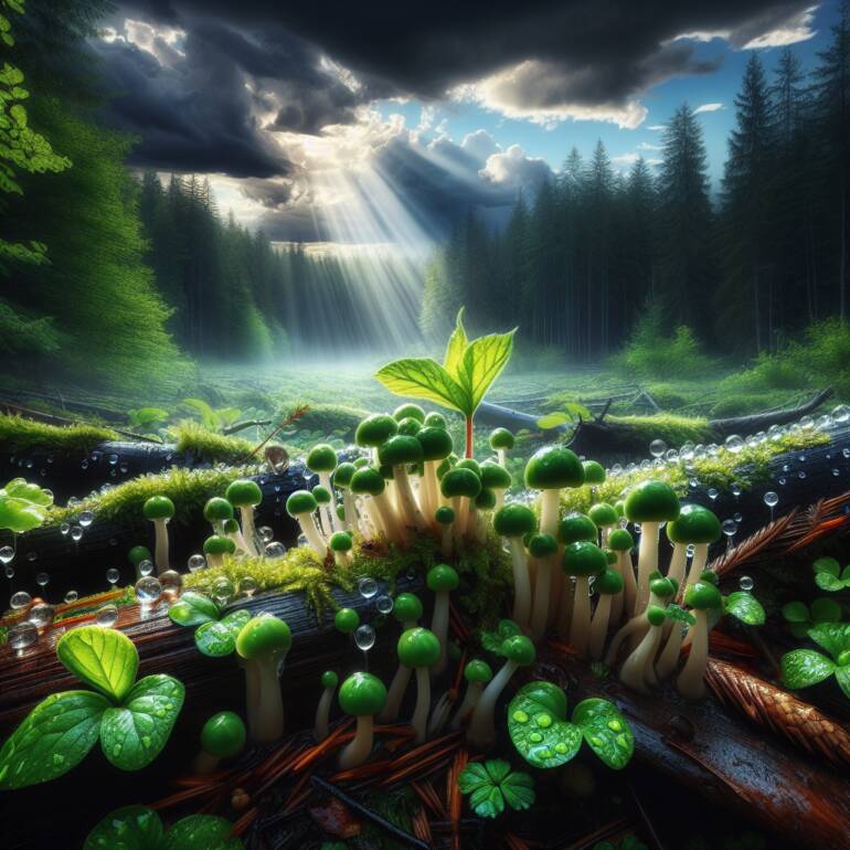 Deszcz potrzebny do wzrostu smakowitych grzybów