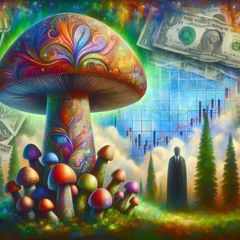 Kto kryje się za nielegalnym scheme rynku grzybów magicznych