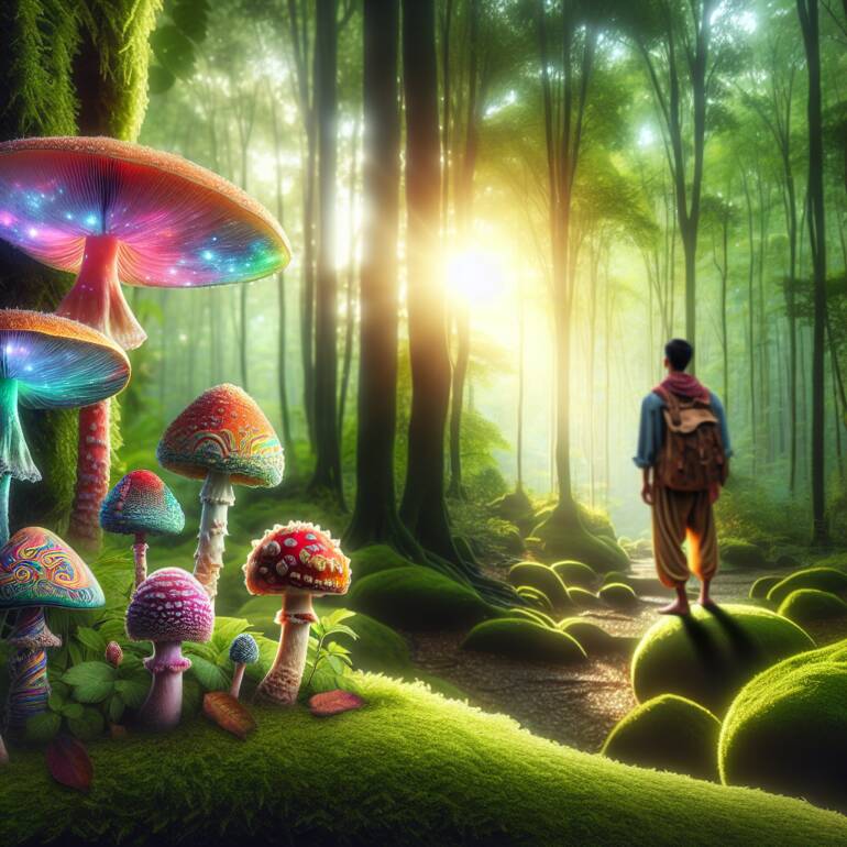 Mieszkaniec oskarżony o produkcję i dystrybucję grzybów halucynogennych