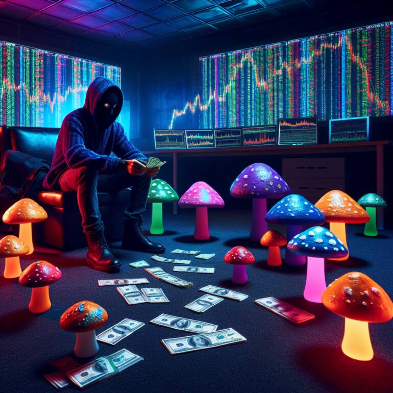 Mistrza magicznych grzybów oskarżono o oszustwo finansowe