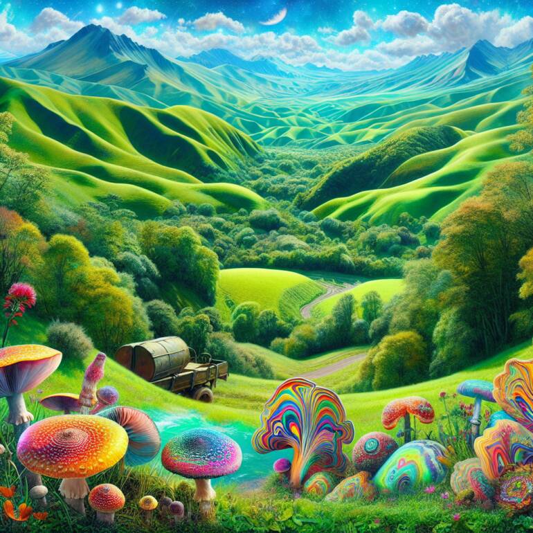 Rozwój rynku grzybów halucynogennych w Dolinie Uco