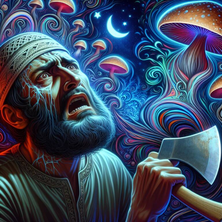 Szokujący incydent: mężczyzna pozbawia się penisa po zażyciu grzybów halucynogennych