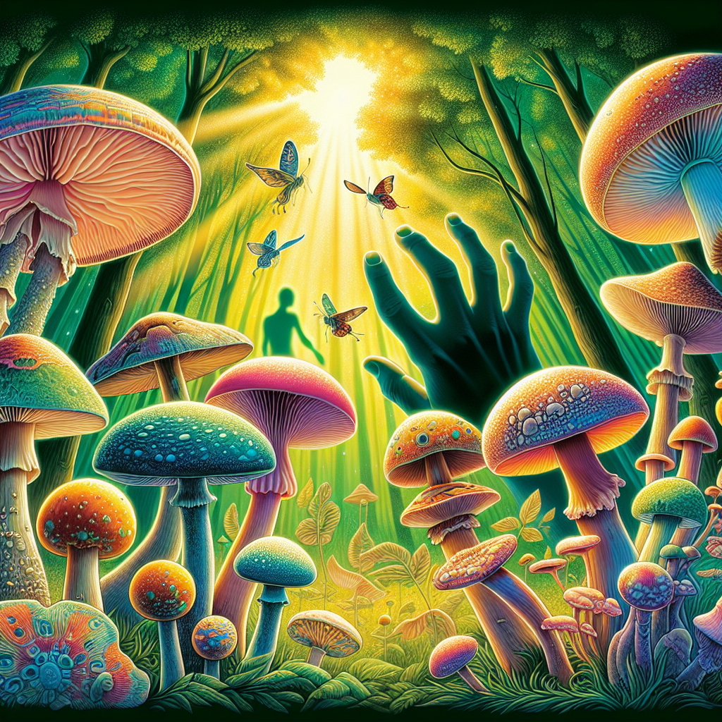 Terapeutyczne właściwości grzybów halucynogennych i ich ryzyka