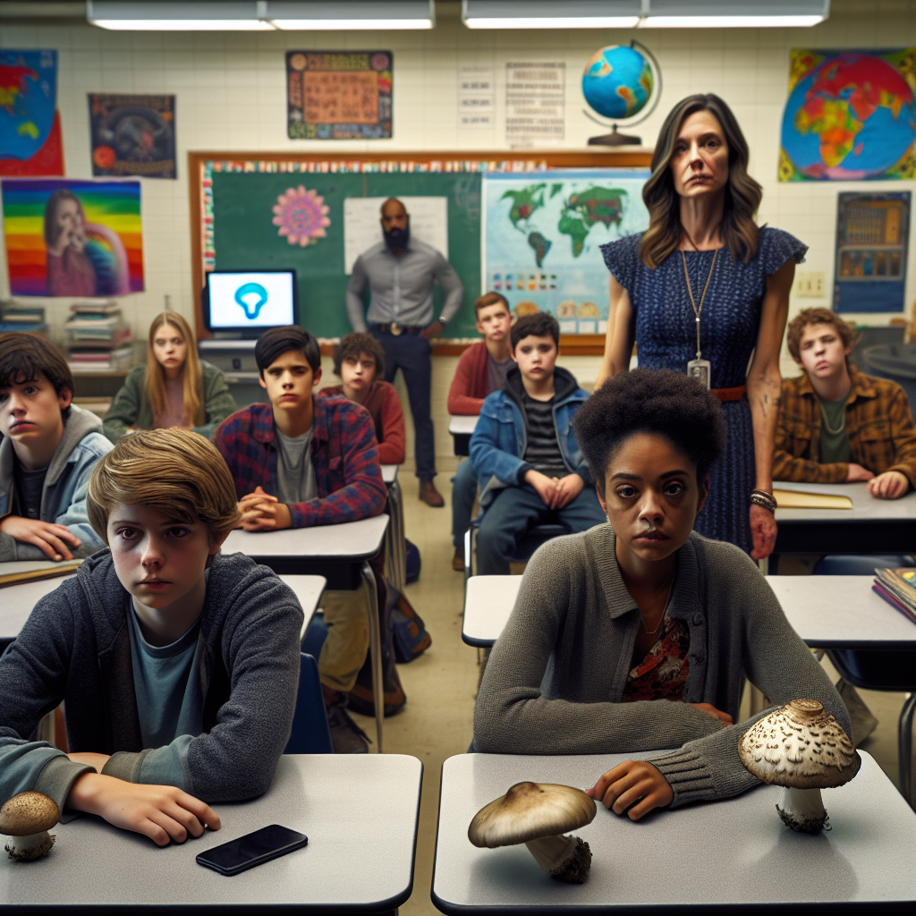 Uczniowie szkoły średniej w Kolorado przedawkowali grzyby halucynogenne kupione przez Telegram