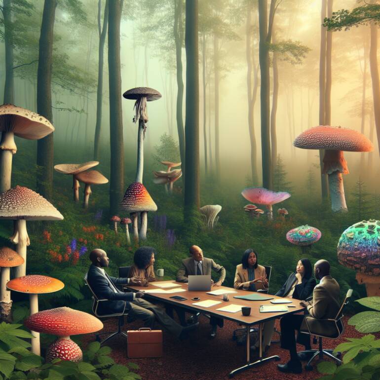 Zespół ds. Psychedelików w Minnesocie zaleca dekryminalizację grzybów halucynogennych