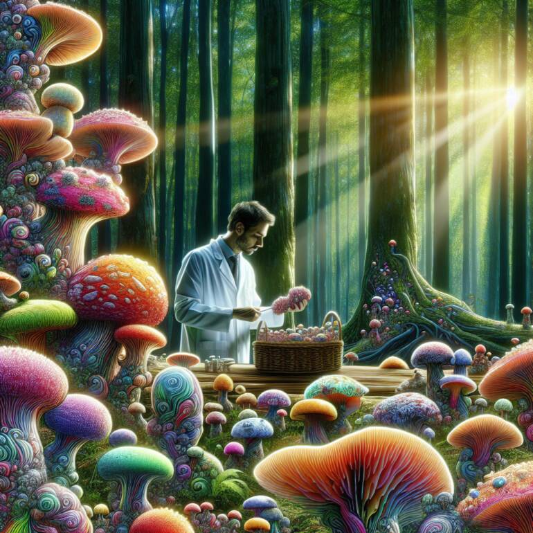 Zwiększenie mocy grzybów halucynogennych w nowej erze