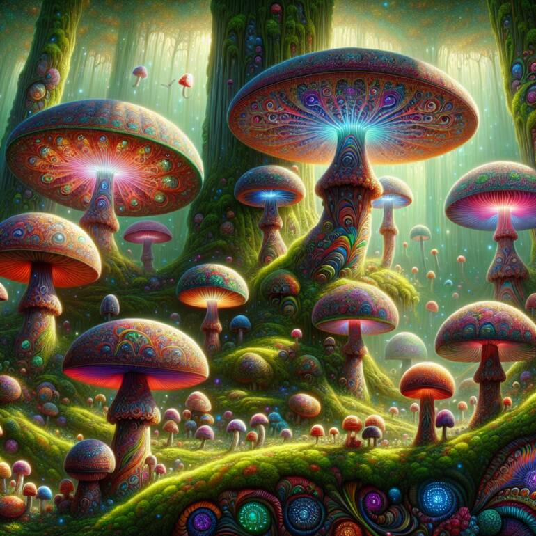Zwiększona potężność grzybów psychodelicznych na współczesnym rynku