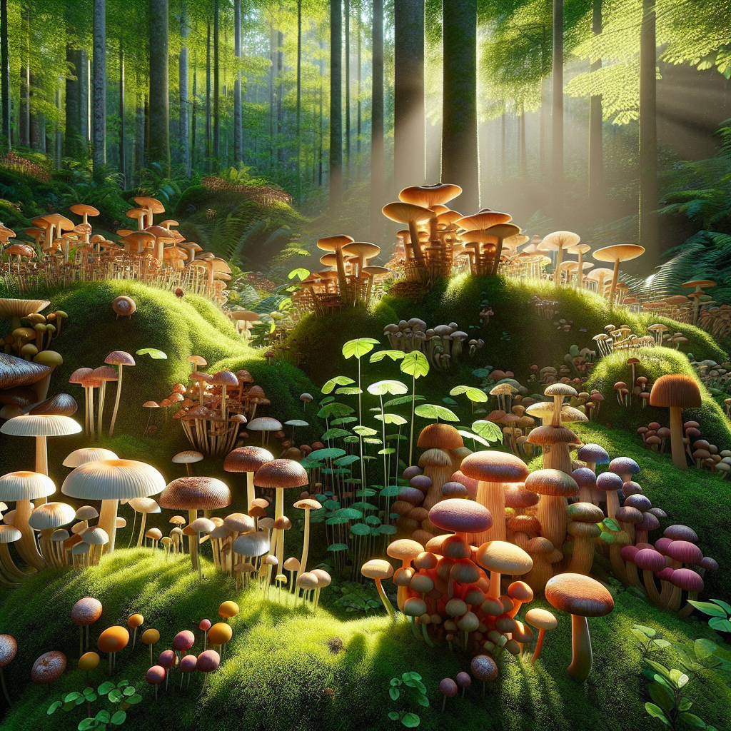 Ciekawe fakty o inteligencji grzybów w naturze