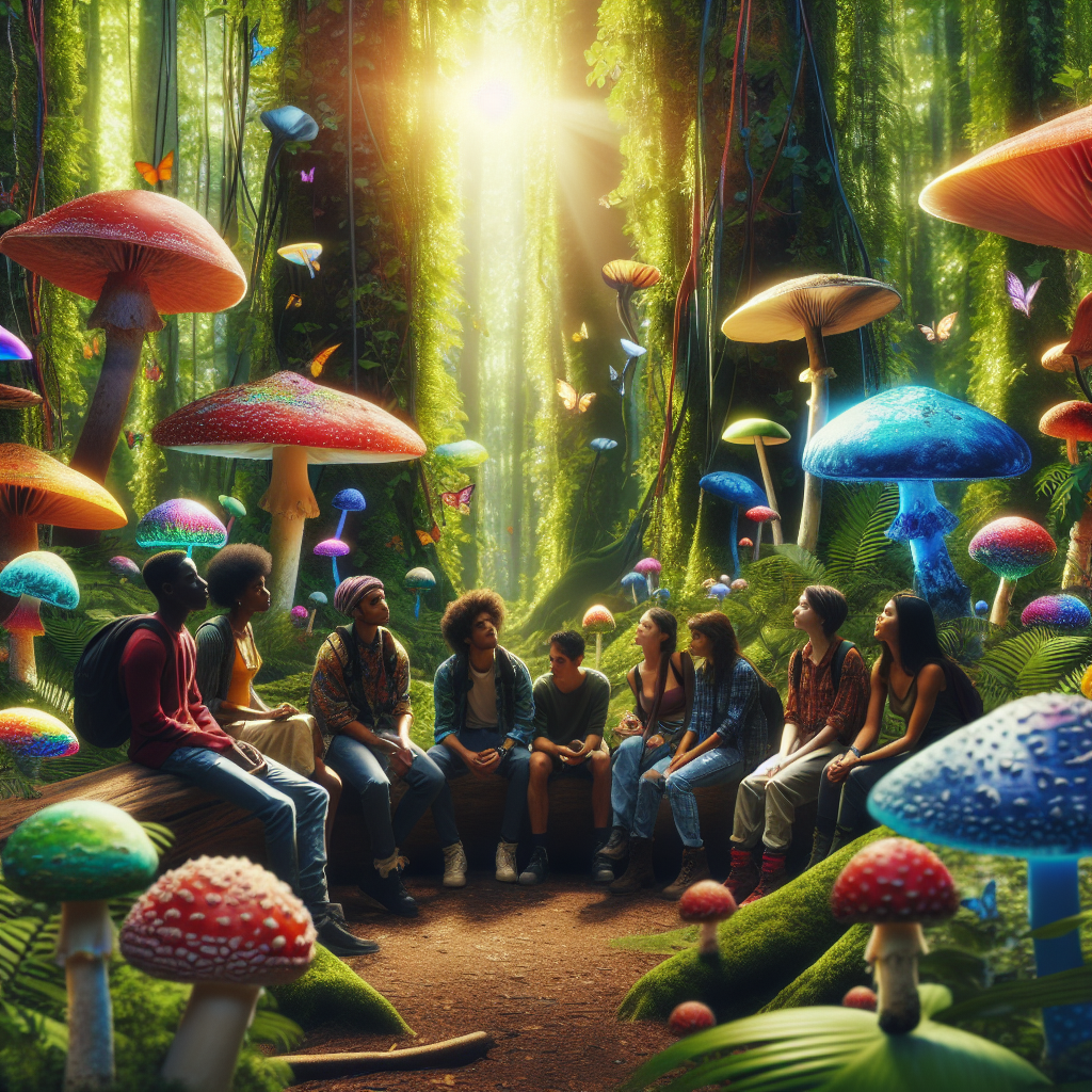 Młodzież i młodzi dorośli a wpływ magicznych grzybów