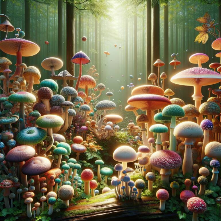 Odkryj różnice między różnymi odmianami grzybów psylocybinowych