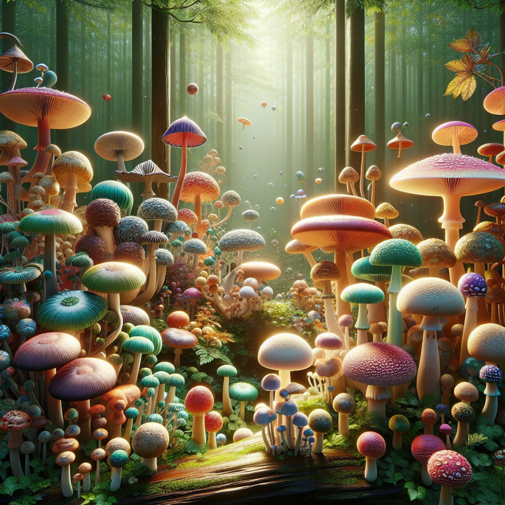 Odkryj różnice między różnymi odmianami grzybów psylocybinowych