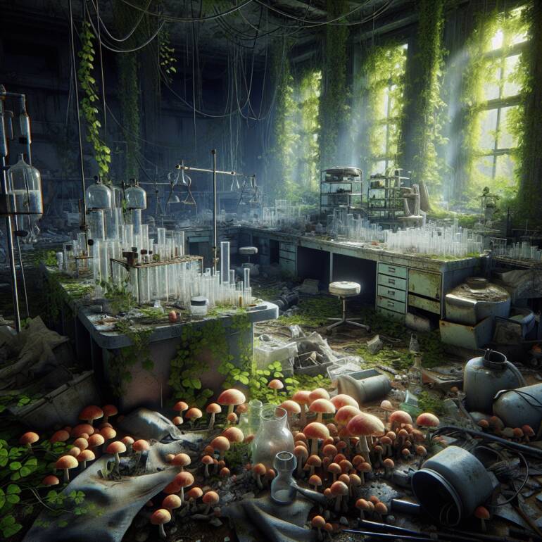 Policja zlikwidowała trzy laboratoria magicznych grzybów w Ontario