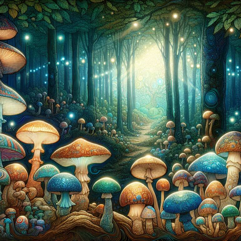 Psylocybinowe grzyby: co powinieneś wiedzieć o ich działaniu