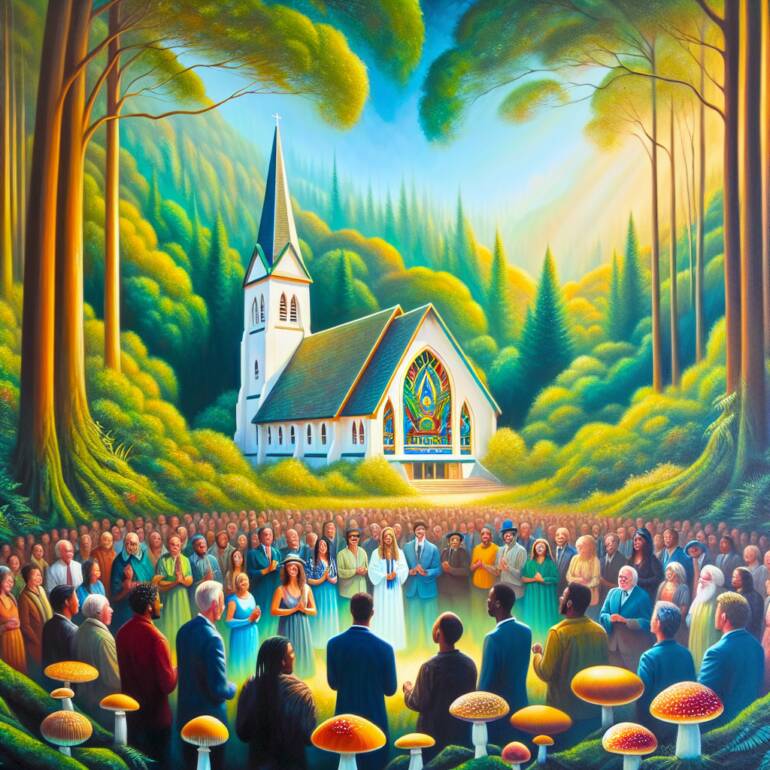 Religia w Quebecu stara się o zgodę na użycie grzybów halucynogennych w ceremoniach