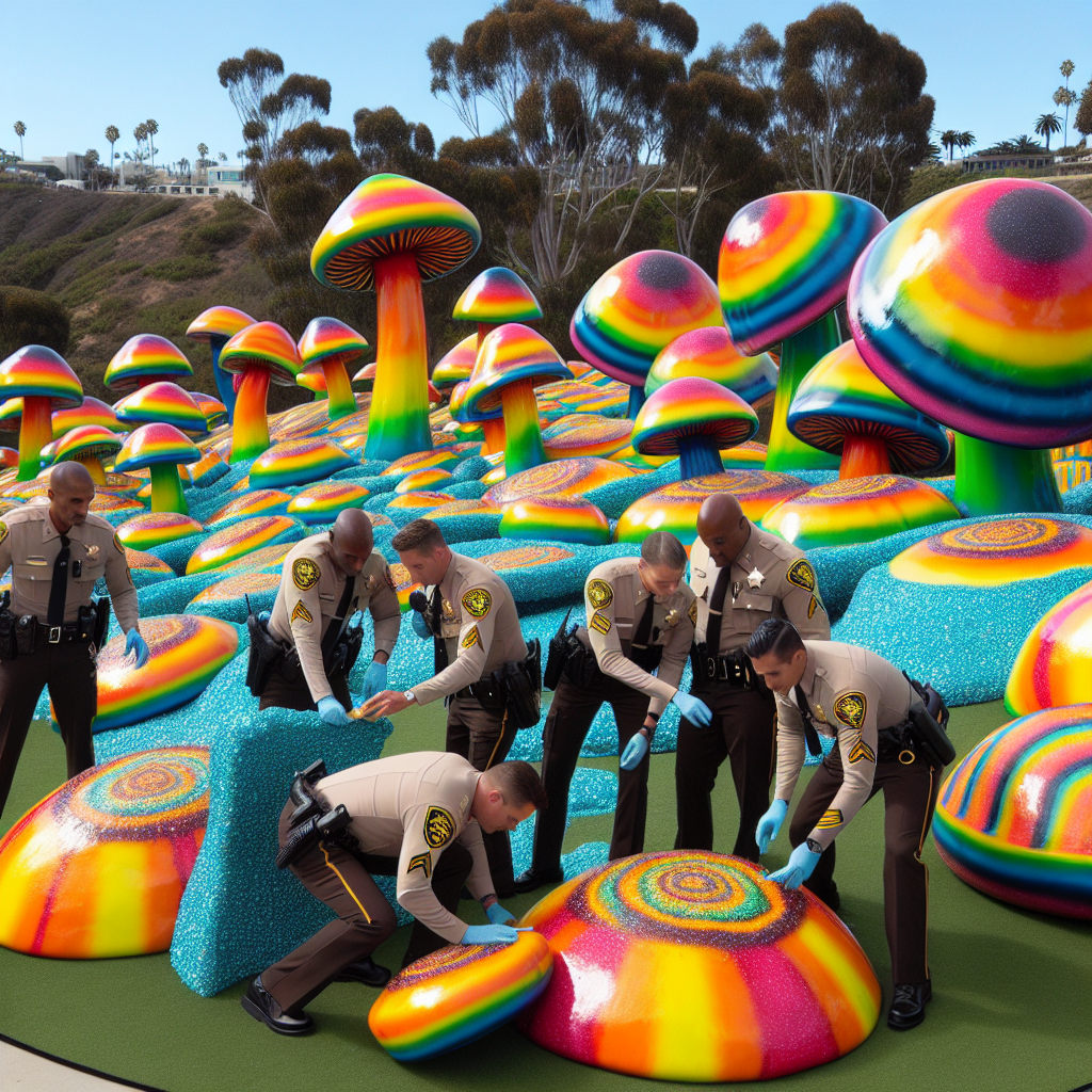 Siedem ton falsyfikowanych batoników z grzybami psychoaktywnymi skonfiskowane w San Diego