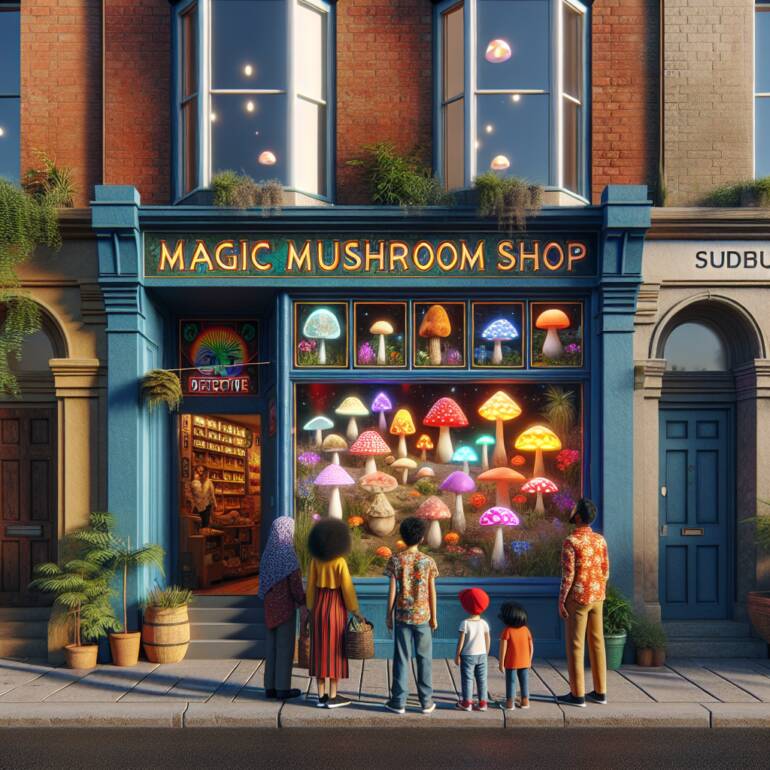 Sklep z grzybami halucynogennymi w Sudbury zamknięty po dwudniowej działalności