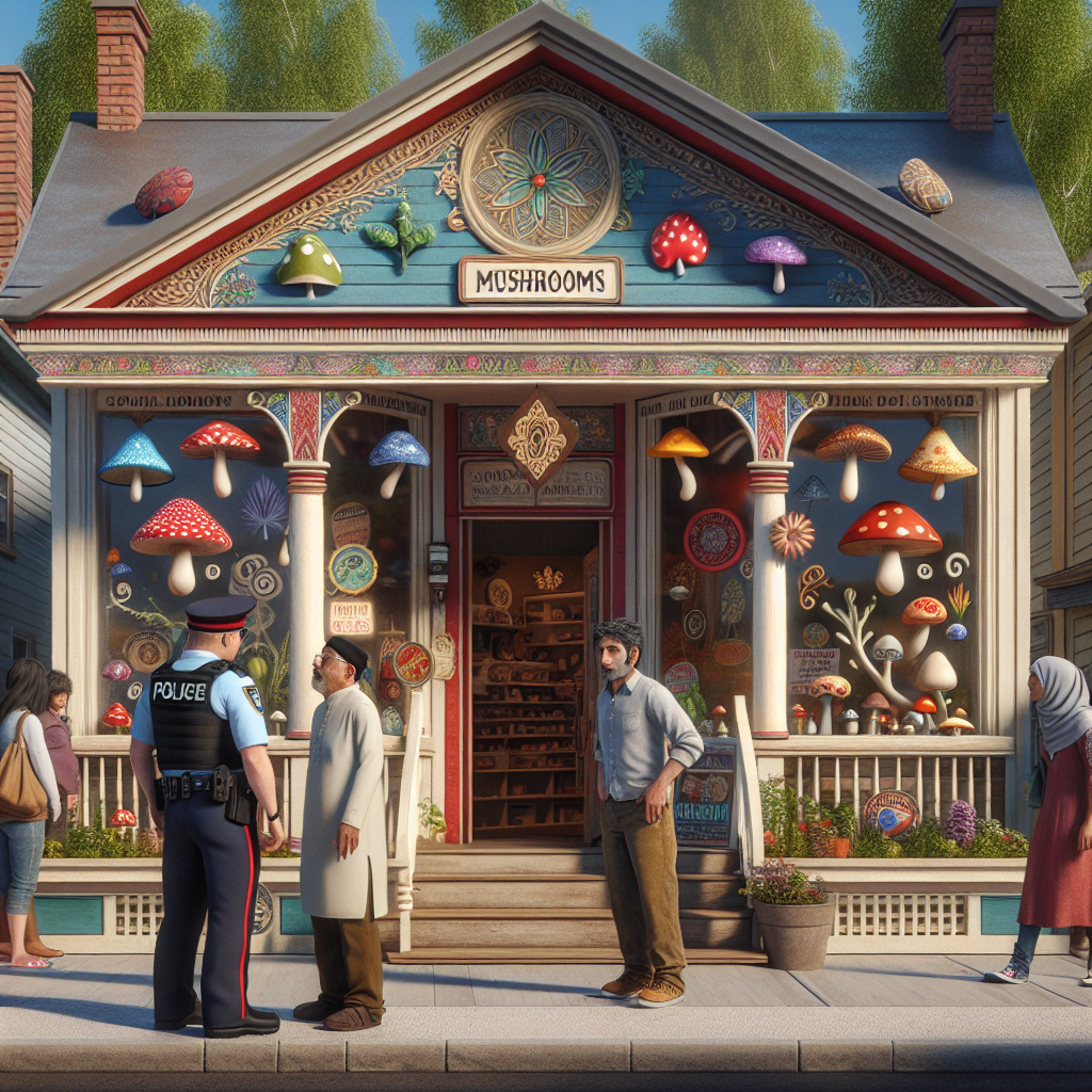 Sklep z magicznymi grzybami w Sudbury zamknięty po interwencji policji