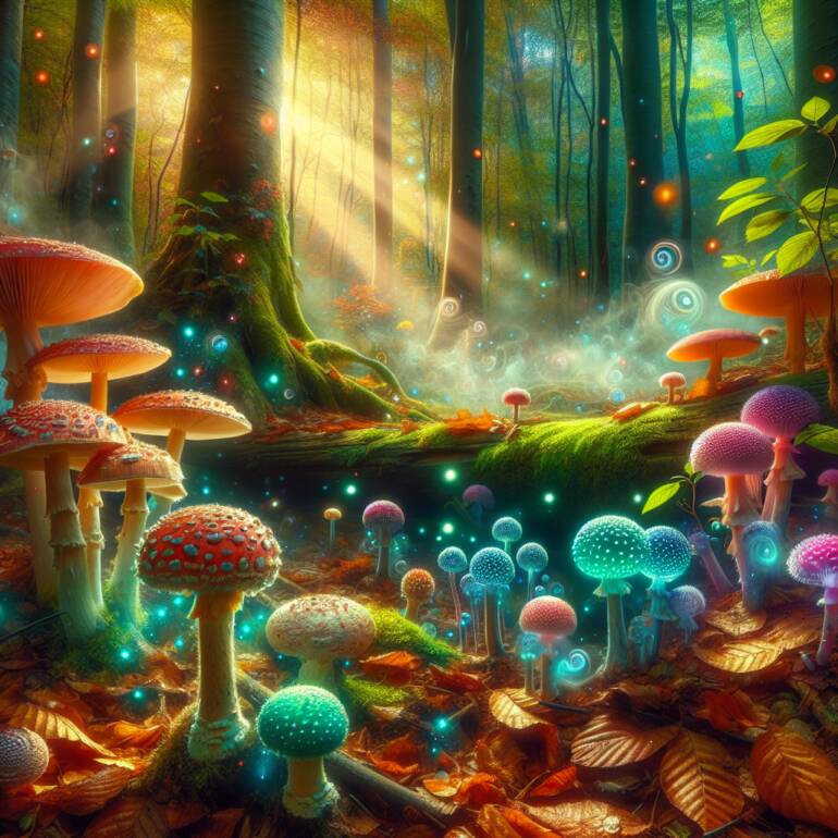 Zamienianie magicznych grzybów w źródło bogactwa