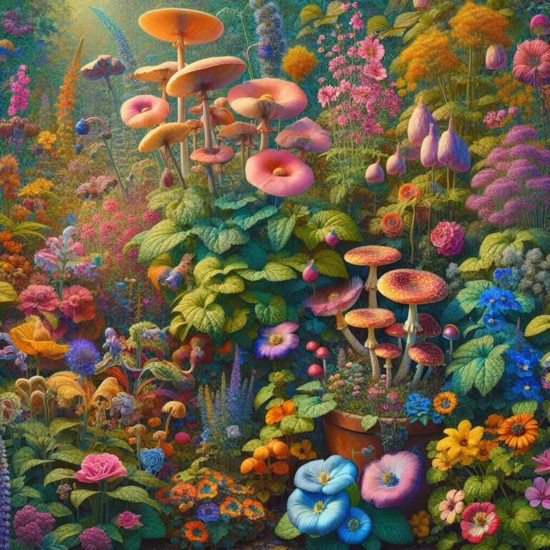 Zaskakujący psychodeliczny skarb w twoim ogrodzie