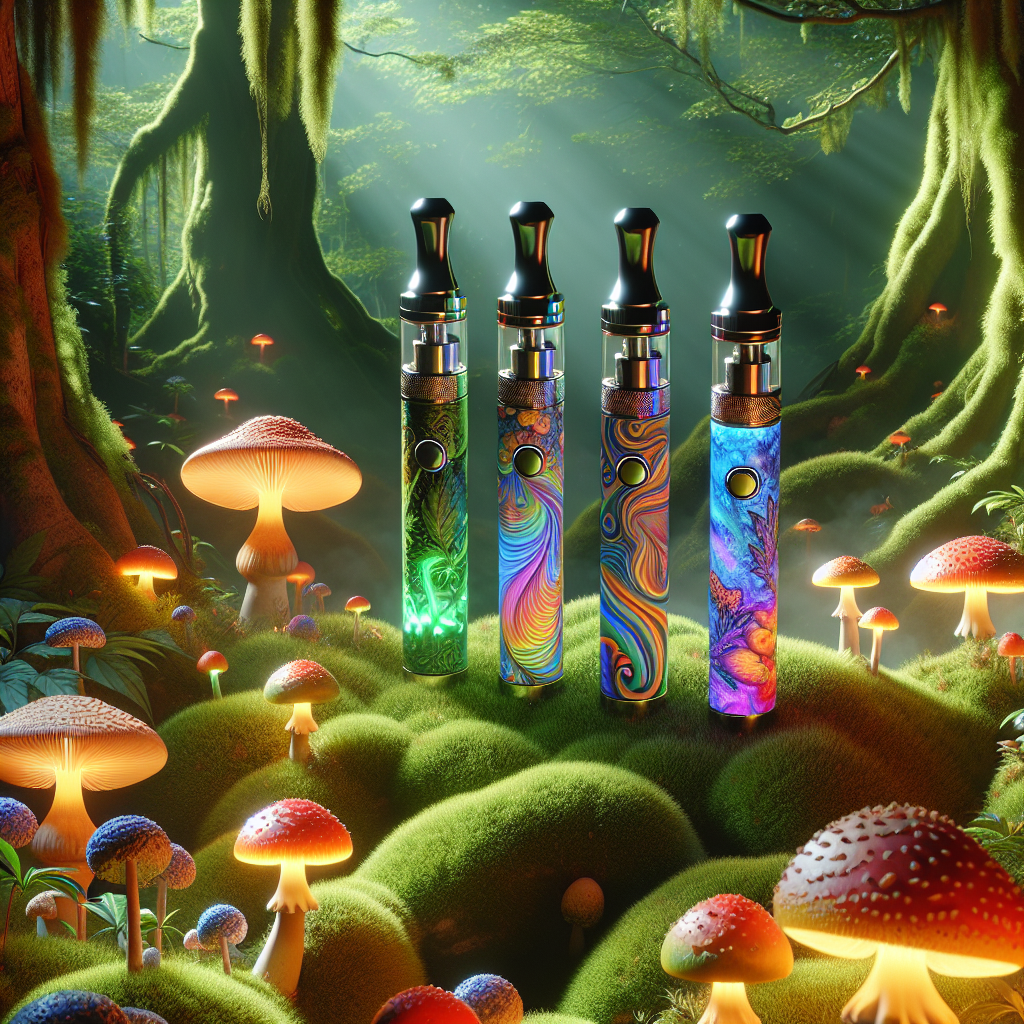 Najlepsze długopisy z grzybami: 4 vaporizery magicznych grzybów