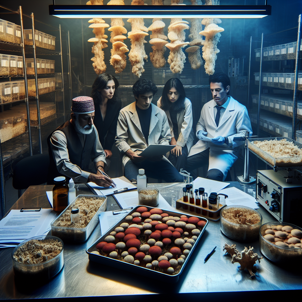 Policja odkryła ogromną plantację grzybów halucynogennych w Sydney