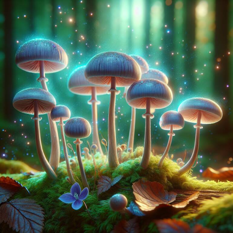 Psilocybe azurescens – mocny naturalny psychodelik, który musisz poznać