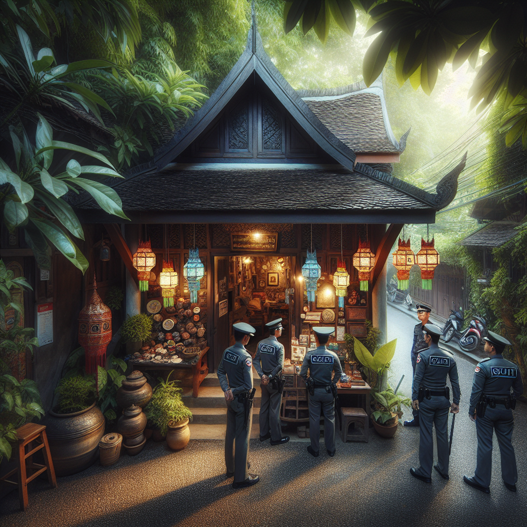 Śmierć turysty z Wielkiej Brytanii prowadzi do nalotu policji w Chiang Mai