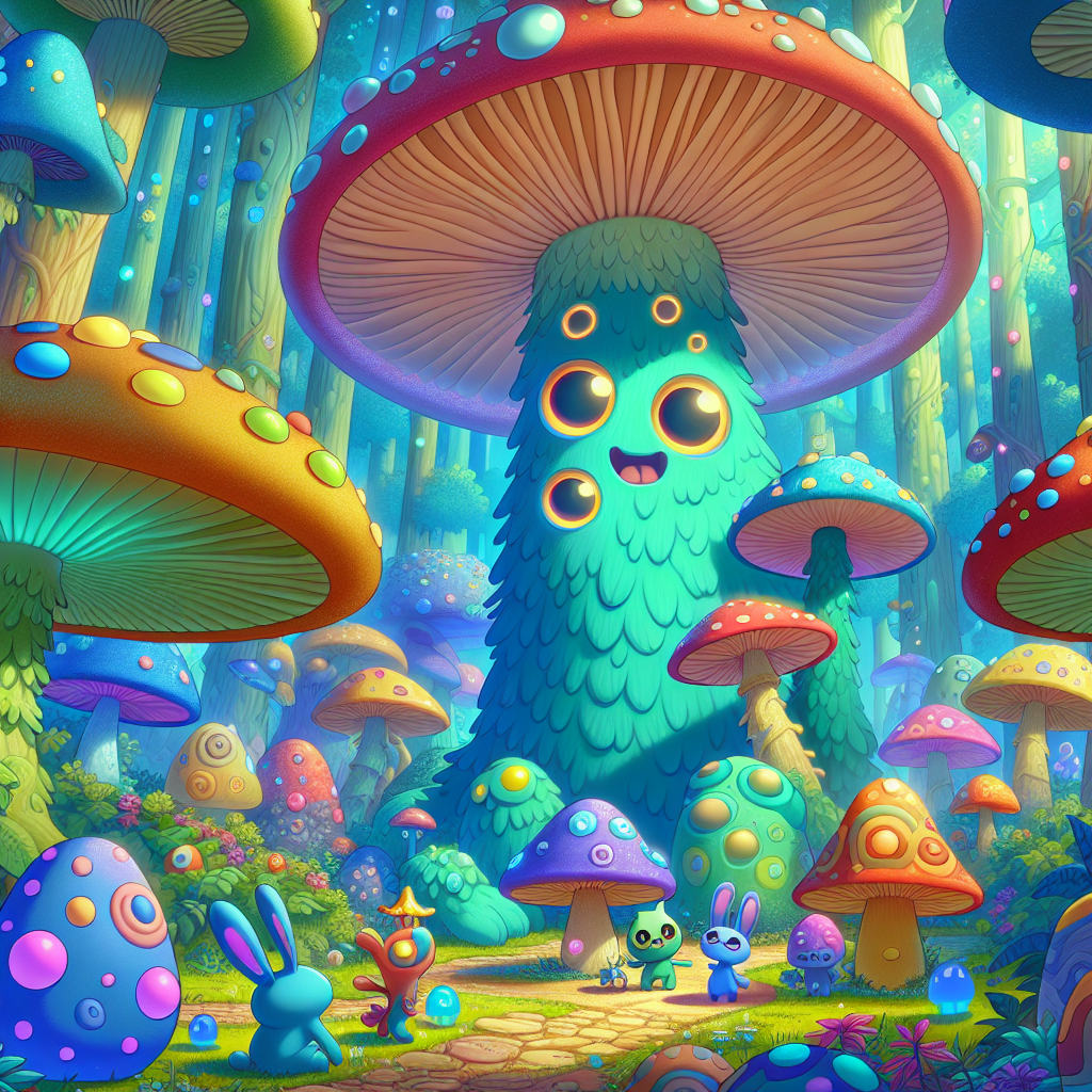 Zapowiedź drugiego zwiastuna animowanej serii o grzybach halucynogennych