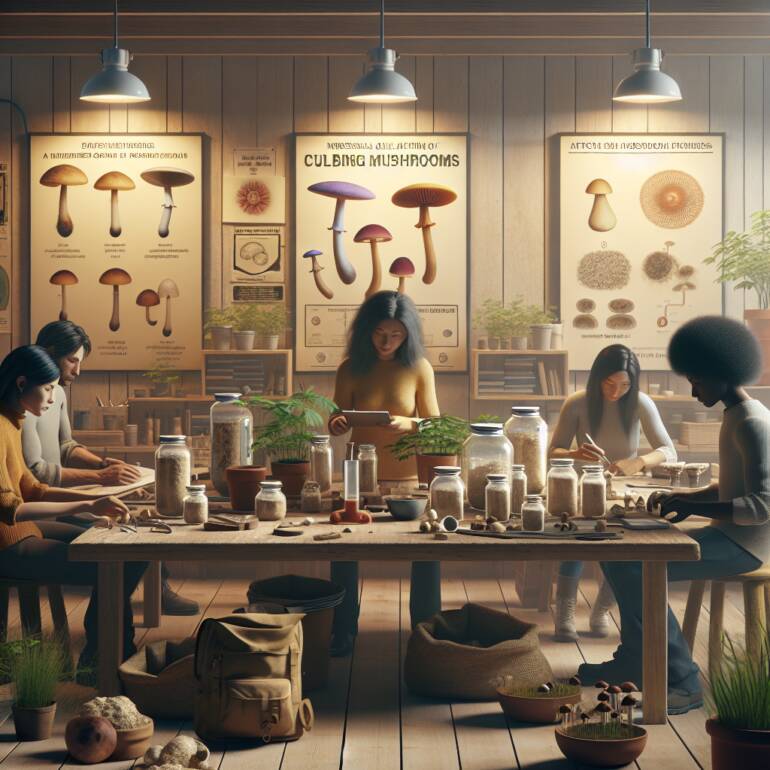 Warsztaty dotyczące hodowli hongów cubensis w Mercedesie budzą wątpliwości prawne