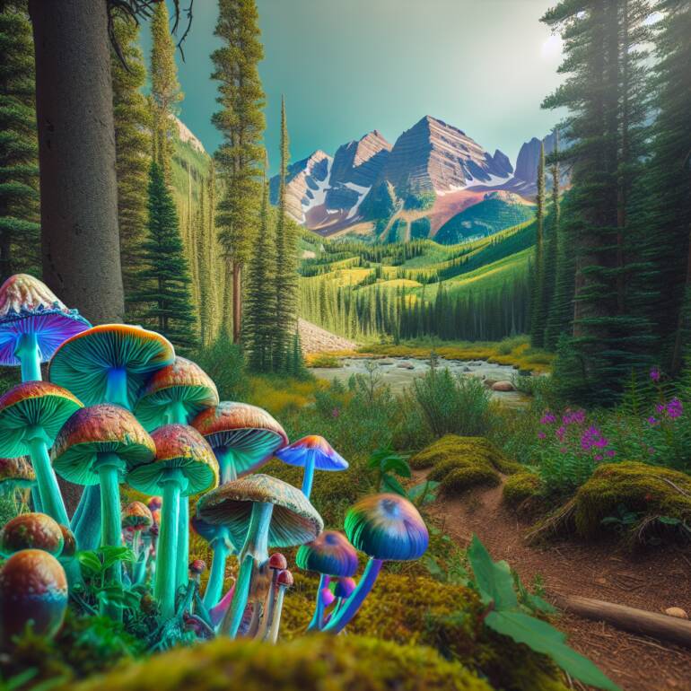 Eksperyment z psychodelicznymi grzybami w Kolorado rozpoczęty