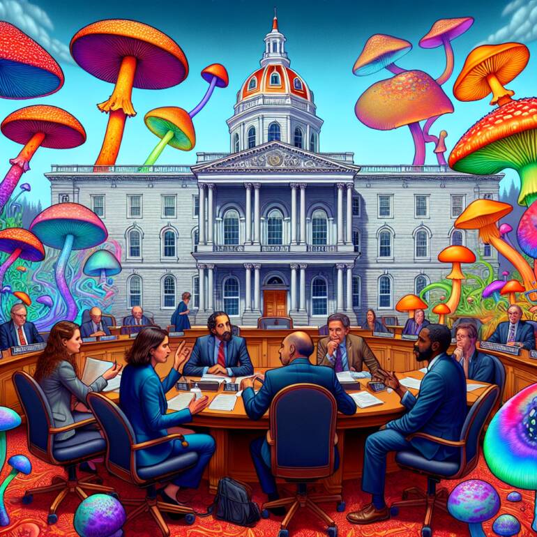 Nowe przepisy w New Hampshire mogą złagodzić kary za grzyby halucynogenne