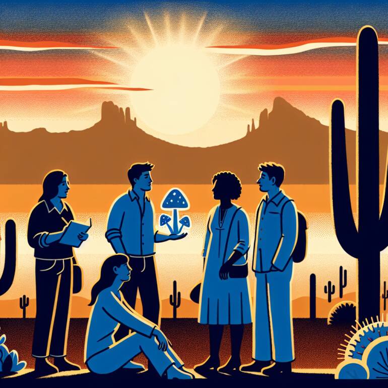 Nowy Meksyk może zalegalizować stosowanie grzybów halucynogennych w terapii