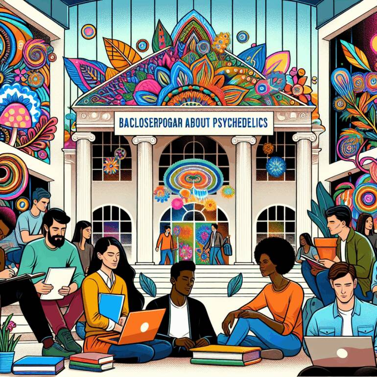 Program licencjacki skupiający się na psychodelikach rusza na uczelni